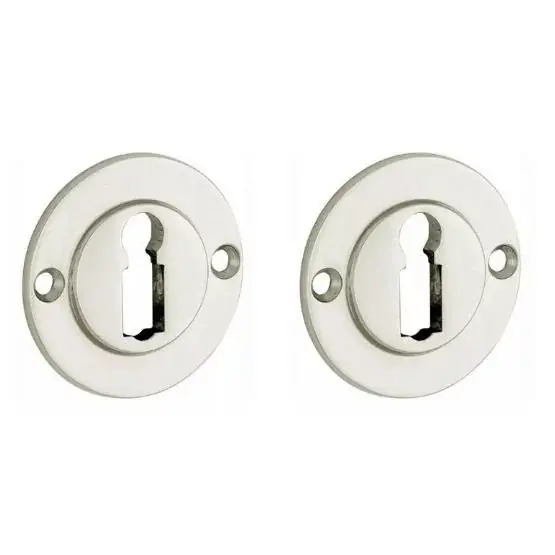Set van twee sleutelplaatjes Chemin de Fer 40mm BB glans nikkel Nu Kopen