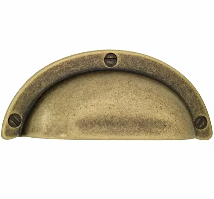 Betrouwbaar Schelpgreep 95x38mm verbronsd