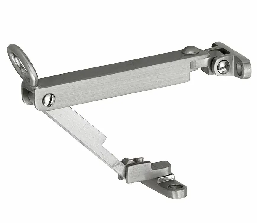 Combi uitzetter wegdraaibaar 215mm mat nikkel ongelakt Express Levering