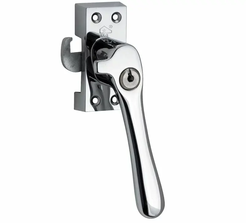 SKG Raamsluiting Met sluitplaat rechts Linea glans chroom Koop Online