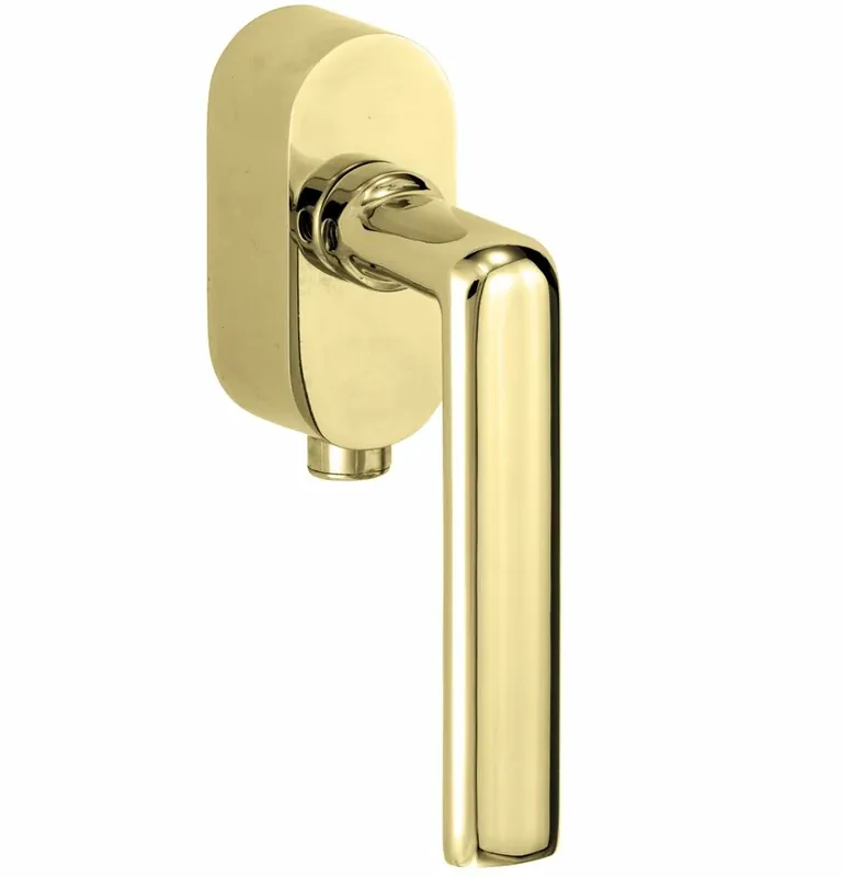 Beste Prijs SKG2 Draaikiepgarnituur afsluitbaar Padania/Elegant messing ongelakt