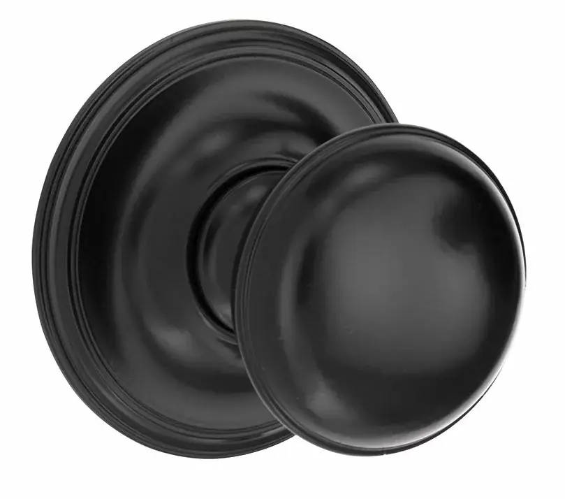 Voordeurknop Paddenstoel 70mm mat zwart Lage Kosten