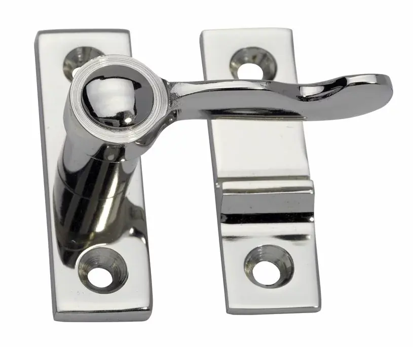 Gratis Retour Raamwervel Elegant 15mm glans nikkel