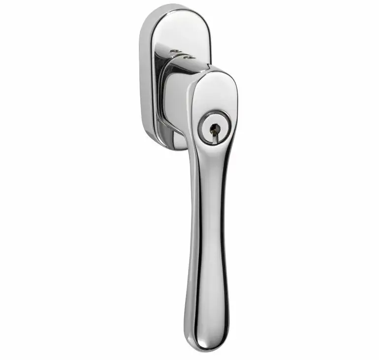 Shop Nu SKG2 Draaikiepgarnituur afsluitbaar Linea/ovaal glans nikkel