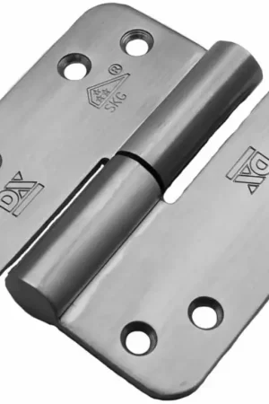 Koopje DX SKG3 Kogelstift paumelle ronde hoek 89×89 mm rechts rvs