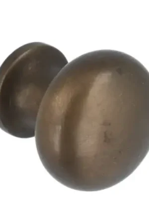 Betrouwbaar Knop 38 mm messing antiek