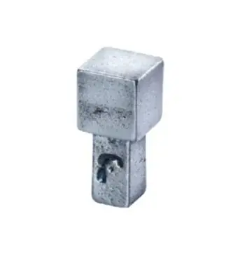 Meubelknop Jolie One 12 mm oud zilver Express Levering