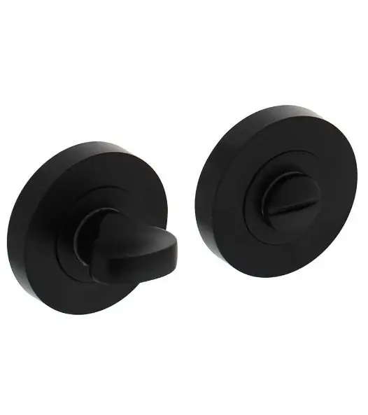 Intersteel wc-sluiting 8mm rond 53x8mm met 7mm nokken mat zwart Bestel Nu
