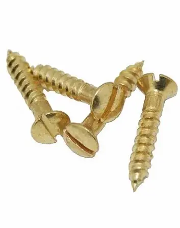 20 Houtschroeven Timeless 3,5×20 messing Betrouwbaar
