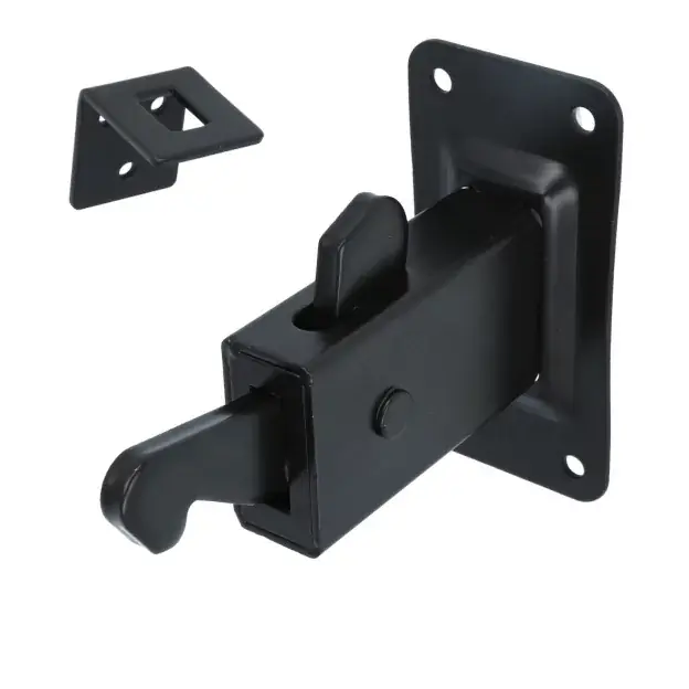 DX Deurvastzetter heavy duty inclusief opvangoog wandmodel zwart Laatste Kans