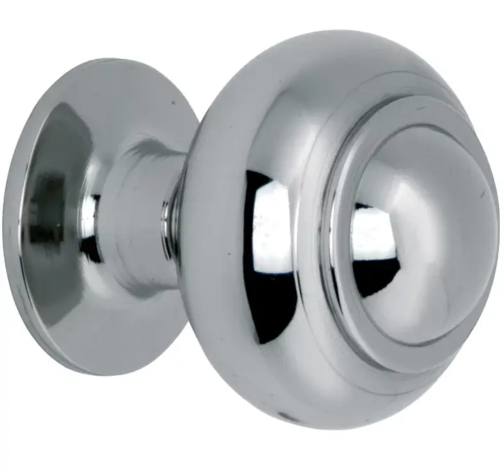 Veilige Betaling Meubelknop Turbante 20mm glans nikkel