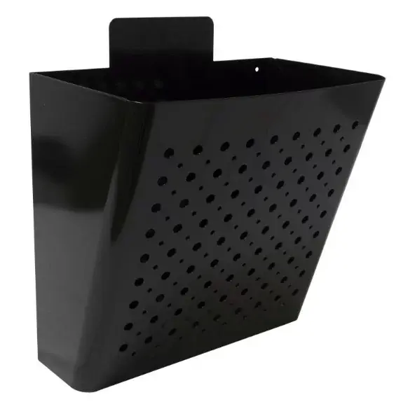 Weekendaanbieding Post opvanger groot staal zwart