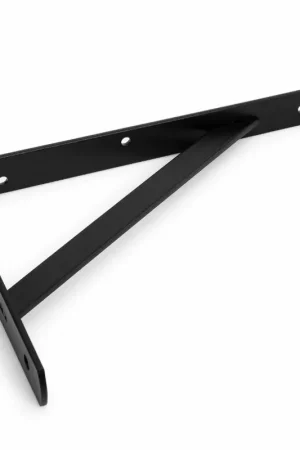 Finale Uitverkoop Plankdrager BEAM met schoor 205×295 mm staal zwart gelakt