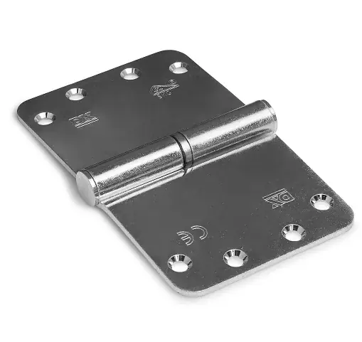 Gratis Retour DX SKG3 Kogelstift paumelle ronde hoek 89×150 mm links staal verzinkt