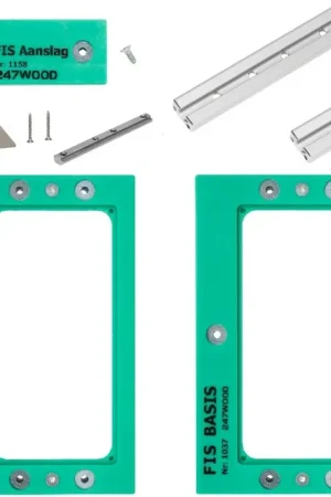 247WOOD Freesmal set FIS basis voor onzichtbare scharnieren Snelle Levering