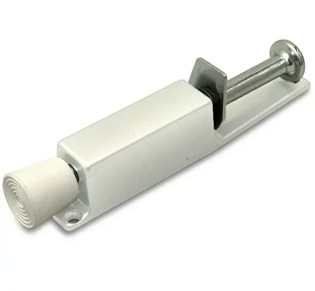 DX Deurvastzetter voetstift 30×165 mm wit Op = Op