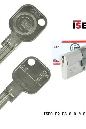 Must-Have Extra sleutel voor eigenprofiel J12H136 Iseo F9 cilinders met certificaat SKG3