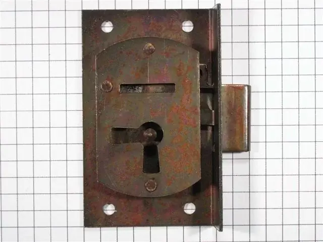Halfopdekslot verbronsd penmaat 20 mm links Shop Nu