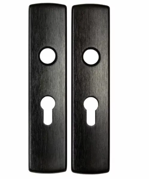 Finale Uitverkoop AXA Curve klik schild PC55 aluminium zwart