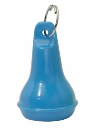Hotelbal plastic lichtblauw 2 stuks Populair