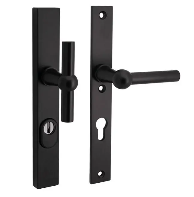 SKG3 PC72 knop/kruk op smalschild Chemin de fer rechts + kerntrekbeveiliging mat zwart Bestel Nu