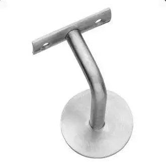 Intersteel Leuninghouder gebogen hol zadel rvs Nieuw