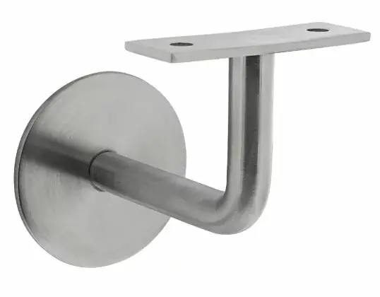Speciale Aanbieding Intersteel Leuninghouder M8 gebogen vlak zadel rvs