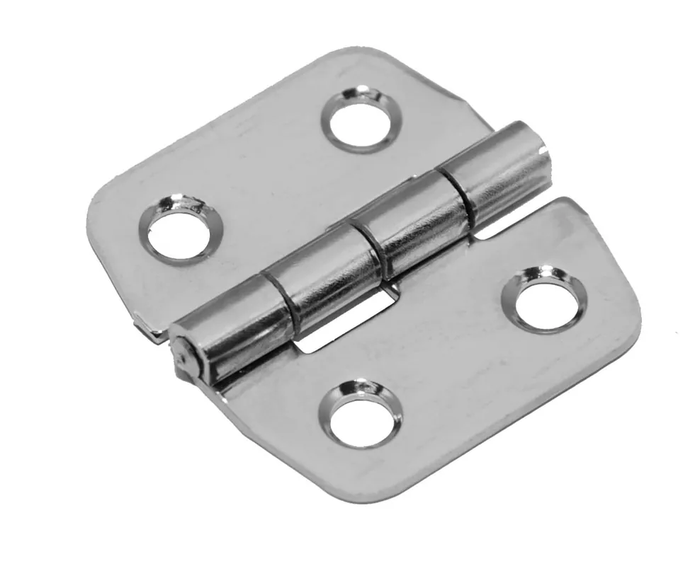 Favoriet DX Klepscharnier rvs gepolijst vaste pen 40×42 mm