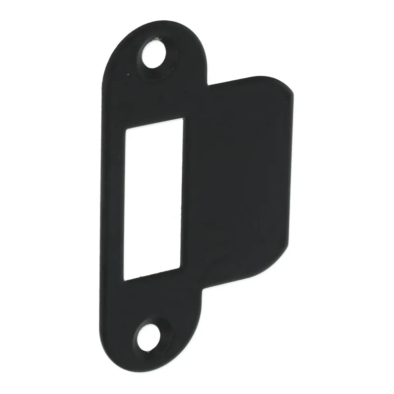 FORMANI afgeronde sluitplaat voor loopslot BASICS LBSPASFC mat zwart Must-Have