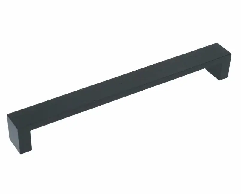 Voordeelprijs Greep Recht Structuur mat zwart 192 mm