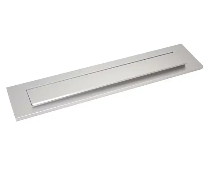 S2 briefplaat aluminium F1 – naturel rechthoekig Lage Prijs