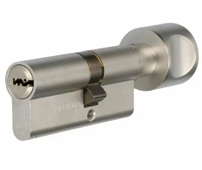 S2 Knopcilinder SKG2 K30/40 Met Keersleutel Laatste Versie
