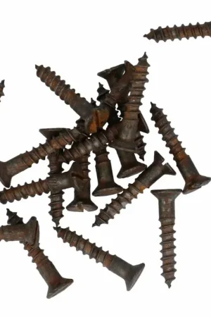 200 st ijzer geroeste platkopschroef 4,5×25 Shop Nu