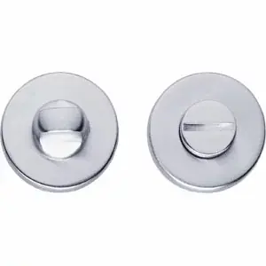 Beperkt Aanbod Intersteel wc-sluiting 8mm rond verdekt kunststof chroom mat