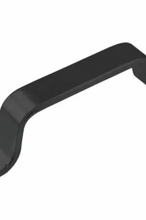Beperkt Aanbod Handgreep strip 170 x 20 x 5 mm zwart gelakt