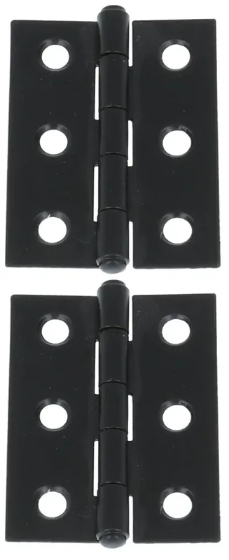 Rechtstreeks Van De Fabrikant Starx scharnier smal model vaste pen 50 x 39 mm zwart