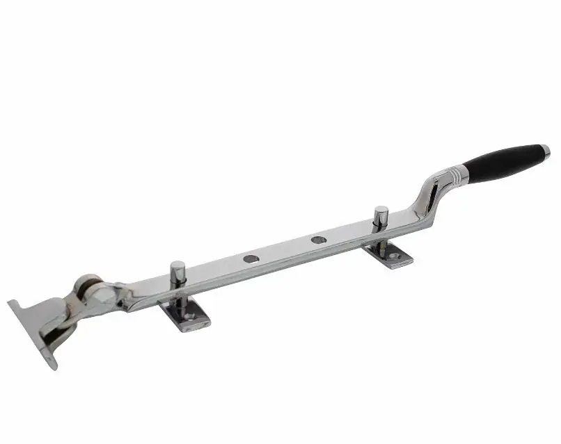Actieprijs Intersteel raamuitzetter Ton met stelpen chroom/ebbenhout