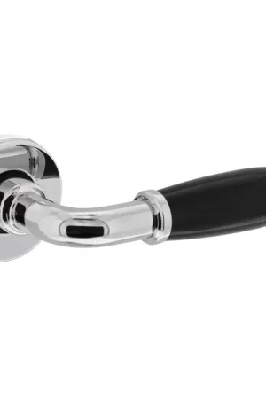 Beperkt Aanbod Intersteel deurklink Courgette met rozet ø49x7mm verdekt chroom