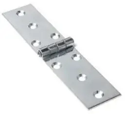 DX Klepscharnier blank verzinkt 22×60 mm Tijdelijk Beschikbaar