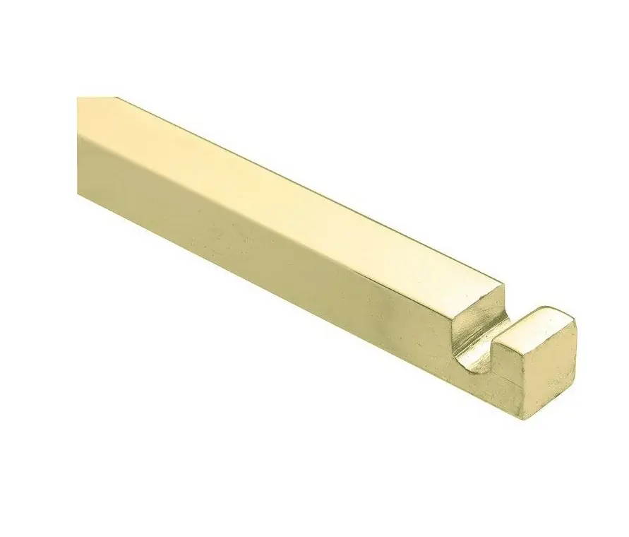 Losse espagnoletstang voor kruk/pomp espagnoletten 9x1100mm messing ongelakt Bestel Nu