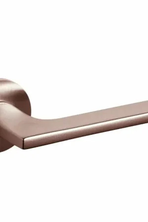 Veilige Betaling Olivari deurklink Lotus op rozet brons mat titaan PVD