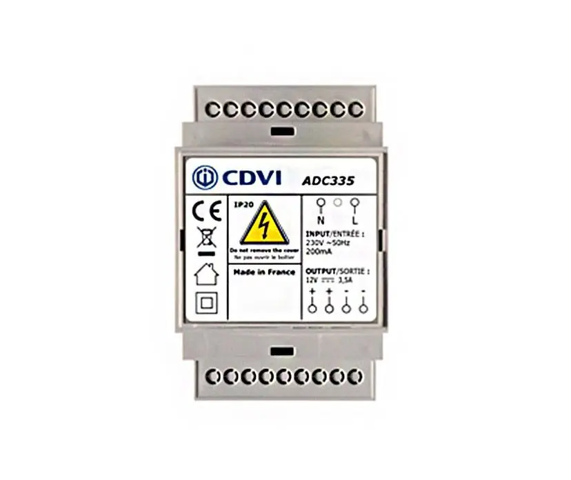 Direct Verzonden Voeding DIN-rail montage 12 Vdc, 3,5A