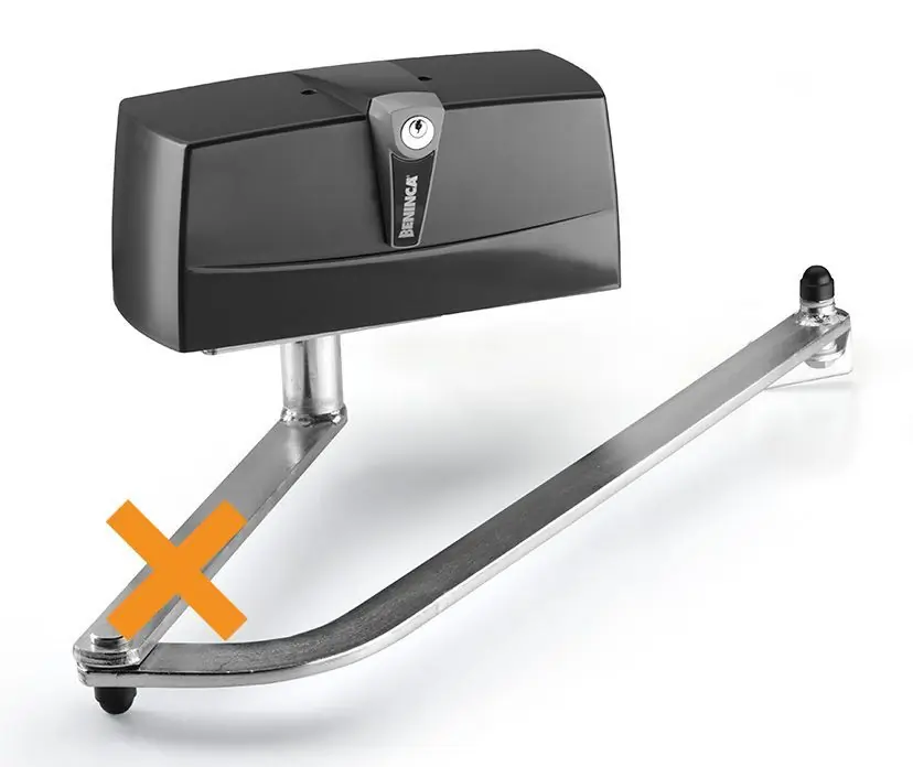 Weekendaanbieding Poortopener PREMIER45 24V knikarm (9 sec)