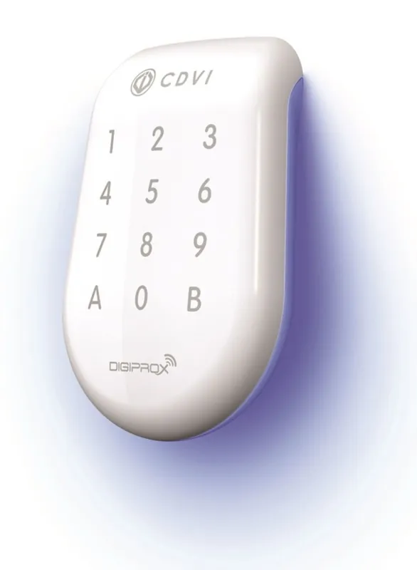 Proximity lezer SOLAR met codepaneel wit Flitsaanbieding