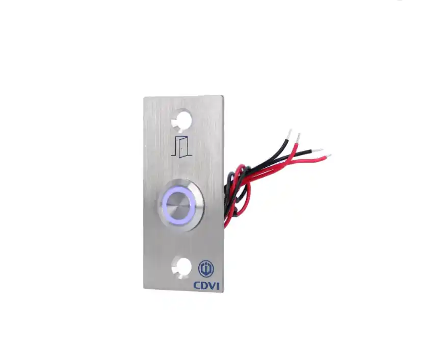 RVS drukknop inbouw met verlichting NO/NC Korting