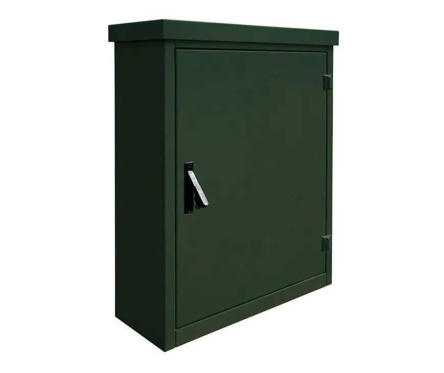 Must-Have Meterkast RVS RAL6009 met 1 deur buitengebruik