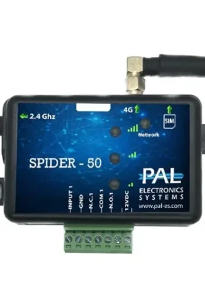 GSM module PAL SPIDER BLUETOOTH, 1x output / 1x input, 50 gebruikers Laatste Kans