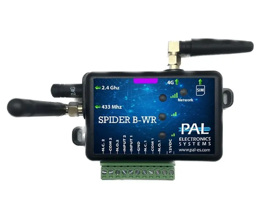 GSM module PAL SPIDER BLUETOOTH met ontvanger, 2x output / 2x input Korting