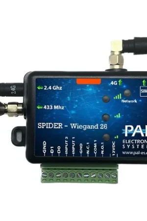 Koop Vandaag GSM module PAL SPIDER BT met ontvanger, 1x output / 1x WIEGAND input