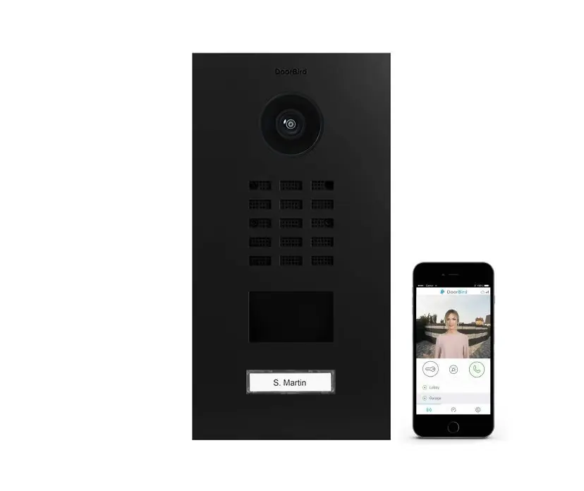 DoorBird IP videofoonset D2101V RVS GRAFIET ZWART Nu Kopen